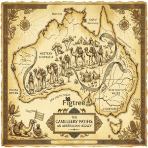 On the path of the Cameleers.